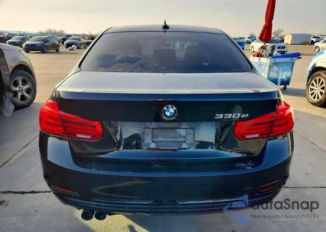 2017 BMW 330E z USA, uszkodzony, nr VIN WBA8E1C36HA156465